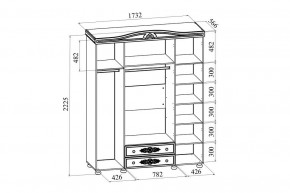 Шкаф платяной Ассоль АС-28 в Покачах - pokachi.mebel24.online | фото 4