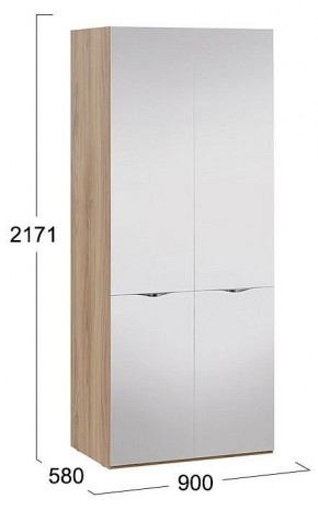 Шкаф платяной Глосс СМ-319.07.212 в Покачах - pokachi.mebel24.online | фото 3