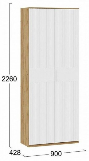 Шкаф платяной Хилтон Исп. 2 в Покачах - pokachi.mebel24.online | фото 5