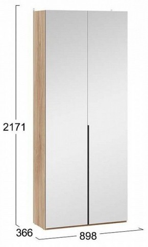 Шкаф платяной Порто СМ-393.07.224 в Покачах - pokachi.mebel24.online | фото 4