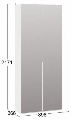 Шкаф платяной Порто СМ-393.07.224 в Покачах - pokachi.mebel24.online | фото 3