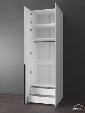 Шкаф с антресолью Linnea MHR-2A-3 2450х800х510 (Белый-М 11.1.2) в Покачах - pokachi.mebel24.online | фото 5