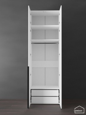 Шкаф с антресолью Linnea MHR-2A-3 2450х800х510 (Белый-М 11.1.2) в Покачах - pokachi.mebel24.online | фото 6