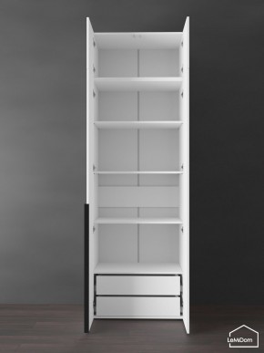 Шкаф с антресолью Linnea MHR-2A-4 2450х800х510 (Белый-М 11.1.1) в Покачах - pokachi.mebel24.online | фото 6