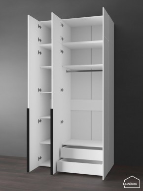 Шкаф с антресолью Linnea MHR-3A-2 2450х1200х510 (Белый-М 11.1.2) в Покачах - pokachi.mebel24.online | фото 5