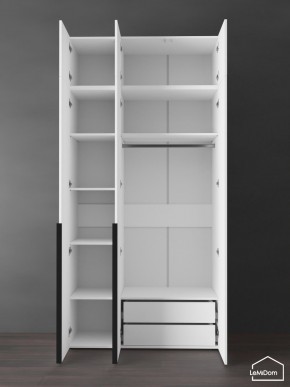 Шкаф с антресолью Linnea MHR-3A-2 2450х1200х510 (Белый-М 11.1.2) в Покачах - pokachi.mebel24.online | фото 6