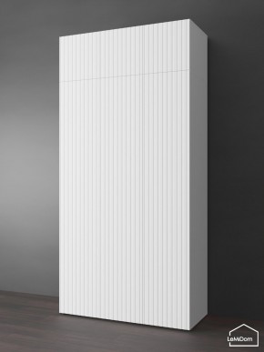Шкаф с антресолью Linnea MHR-3POA-1 2450х1200х510 (Белый-М 11.1.1) в Покачах - pokachi.mebel24.online | фото
