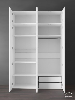 Шкаф с антресолью Linnea MHR-4POA-2 2450х1600х510 (Белый-М 11.1.1) в Покачах - pokachi.mebel24.online | фото 5