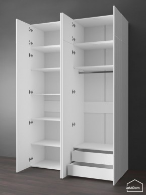 Шкаф с антресолью Linnea MHR-4POA-2 2450х1600х510 (Белый-М 11.1.2) в Покачах - pokachi.mebel24.online | фото 6
