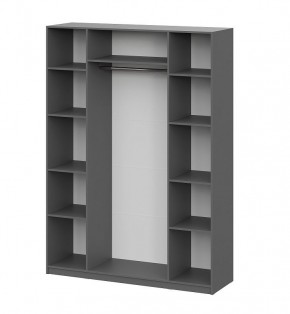 Шкаф ШК-5 (1600) Графит серый в Покачах - pokachi.mebel24.online | фото 3