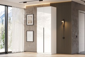 Шкаф ШК-5 + 4 полки + ящики (800) Белый текстурный в Покачах - pokachi.mebel24.online | фото 3