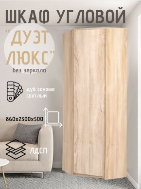 Шкаф угловой Дуэт Люкс без зеркала в Покачах - pokachi.mebel24.online | фото 5