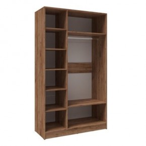 Шкаф Вегас 1200 Дуб крафт табачный/Дуб крафт белый в Покачах - pokachi.mebel24.online | фото 2