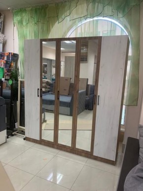 Шкаф Вегас 2000 Дуб крафт табачный/Дуб крафт белый в Покачах - pokachi.mebel24.online | фото 3