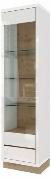 Шкаф-витрина Балтимор 414.03 в Покачах - pokachi.mebel24.online | фото