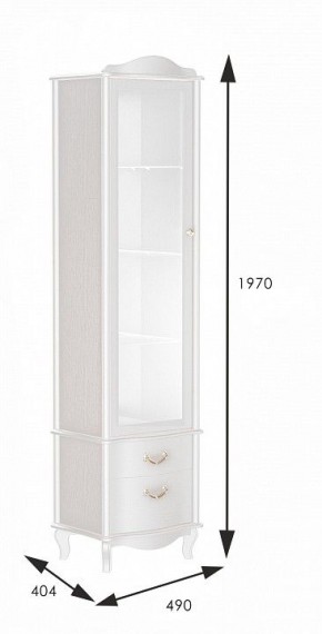 Шкаф-витрина Джульетта в Покачах - pokachi.mebel24.online | фото 3