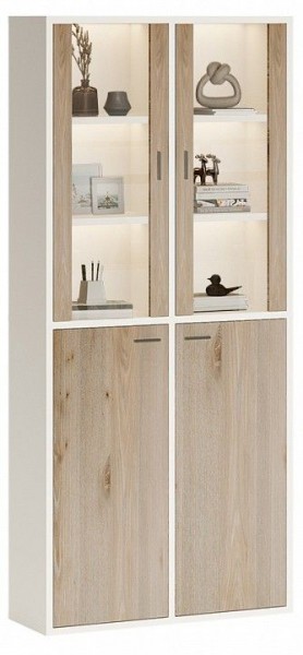 Шкаф-витрина Домино СУ(ш2в2)+2ФС+2ФГ в Покачах - pokachi.mebel24.online | фото 3