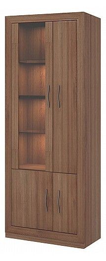 Шкаф-витрина Нобиле ШВтВ-ФСД-ФГК в Покачах - pokachi.mebel24.online | фото