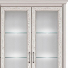 Шкаф-витрина Стилиус с подсветкой B169-REG2W2S в Покачах - pokachi.mebel24.online | фото 2