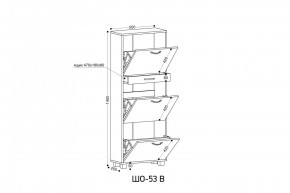 ШО-53 В тумба для обуви в Покачах - pokachi.mebel24.online | фото 3