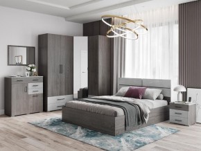 Спальня Теана Ясень Анкор темный/Мрамор лайт в Покачах - pokachi.mebel24.online | фото