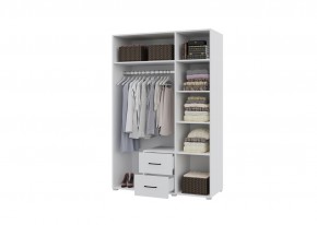Спальный гарнитур VICTOR (модульный) Белый-Бетон в Покачах - pokachi.mebel24.online | фото 7