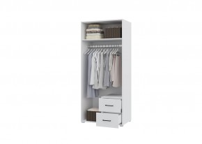 Спальный гарнитур VICTOR (модульный) Белый-Бетон в Покачах - pokachi.mebel24.online | фото 9