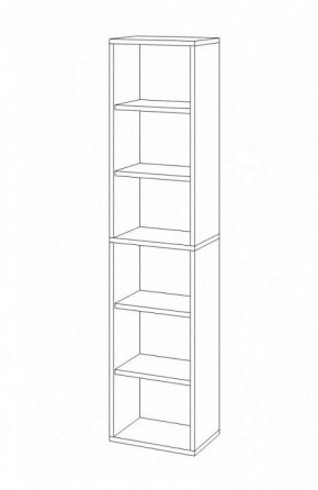 Стеллаж-колонка Домино СУ(ш1в2) в Покачах - pokachi.mebel24.online | фото 3