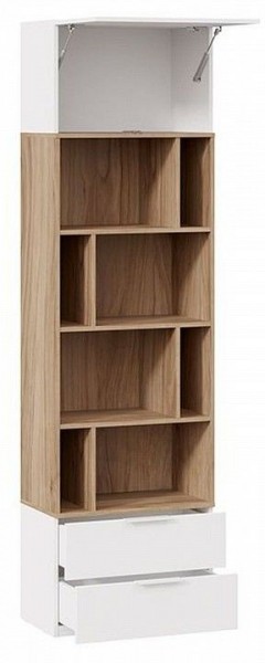 Стеллаж комбинированный Порто Исп. 2 ТД-393.07.20 в Покачах - pokachi.mebel24.online | фото 2