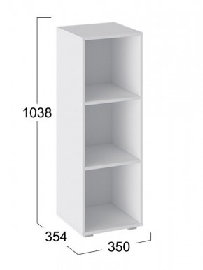 Стеллаж модульный «Литл» Тип 3 в Покачах - pokachi.mebel24.online | фото 2
