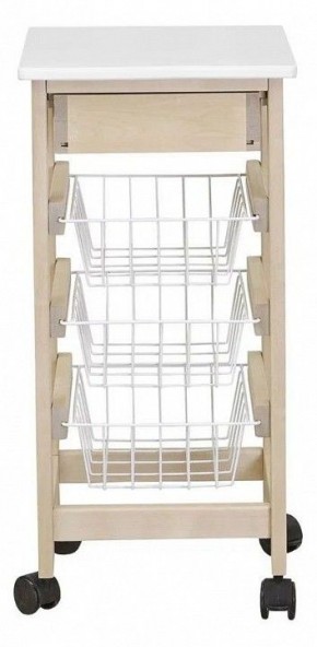 Стеллаж С ящиком и корзинами в Покачах - pokachi.mebel24.online | фото 3