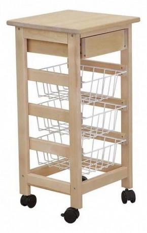 Стеллаж С ящиком и корзинами в Покачах - pokachi.mebel24.online | фото 3