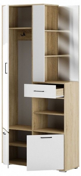 Стенка для прихожей Торонто в Покачах - pokachi.mebel24.online | фото 4