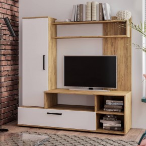 Гостиная Евро 2 (крафт/белый) в Покачах - pokachi.mebel24.online | фото