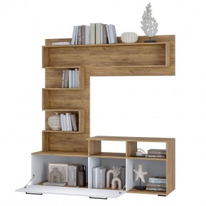Гостиная Евро (крафт/белый) в Покачах - pokachi.mebel24.online | фото 2