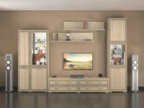 Стенка Ливорно дуб сонома в Покачах - pokachi.mebel24.online | фото 2