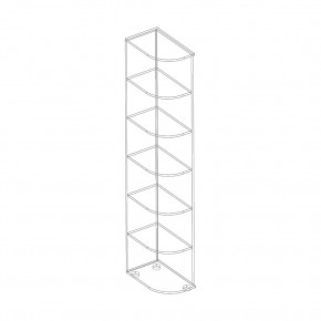 СТИЛ Стеллаж угловой в Покачах - pokachi.mebel24.online | фото 2