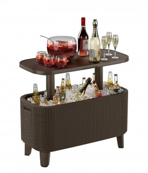 Стол Беви Бар (Bevy Bar Large Cool Bar), коричневый в Покачах - pokachi.mebel24.online | фото 3