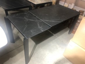 Стол CORNER 120 MATT BLACK MARBLE SOLID CERAMIC / BLACK, ®DISAUR в Покачах - pokachi.mebel24.online | фото 12