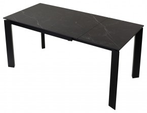 Стол CORNER 120 MATT BLACK MARBLE SOLID CERAMIC / BLACK, ®DISAUR в Покачах - pokachi.mebel24.online | фото 4