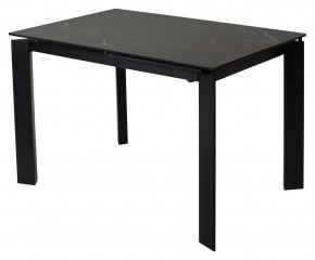 Стол CORNER 120 MATT BLACK MARBLE SOLID CERAMIC / BLACK, ®DISAUR в Покачах - pokachi.mebel24.online | фото 8
