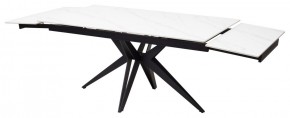 Стол FORIO 160 MATT WHITE MARBLE SOLID CERAMIC / BLACK, ®DISAUR в Покачах - pokachi.mebel24.online | фото 8