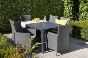 Стол Футура (Futura) графит в Покачах - pokachi.mebel24.online | фото 2