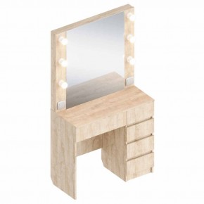 Стол гримерный - 2 (зеркало + стол) в Покачах - pokachi.mebel24.online | фото 2