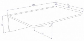Стол компьютерный Cross в Покачах - pokachi.mebel24.online | фото 2