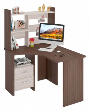 Стол компьютерный Домино Лайт СКЛ-Угл120+НКЛ-100 в Покачах - pokachi.mebel24.online | фото 2
