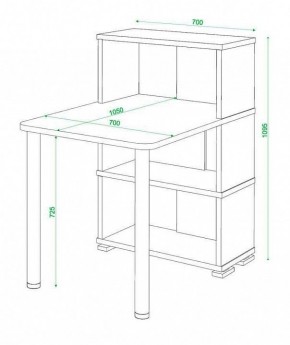 Стол компьютерный Домино СБ-10М3 в Покачах - pokachi.mebel24.online | фото 4