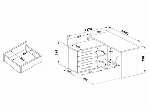 Стол компьютерный КСТ-109Л в Покачах - pokachi.mebel24.online | фото 4