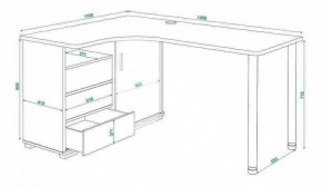 Стол письменный Домино СР-145СМ в Покачах - pokachi.mebel24.online | фото 5