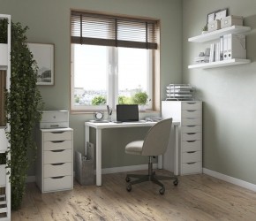Стол письменный Ингар, 140x75, белый в Покачах - pokachi.mebel24.online | фото 2